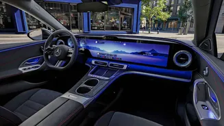 Mercedes-Benz C-Class EV Dashboard Is One Giant 39.1-Inch Screen