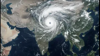ISRO’s INSAT-3DR Captures The Scale Of India’s Active Monsoon Phase