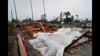 Powerful holiday storm lashes southern California, brings flash floods, mudslides