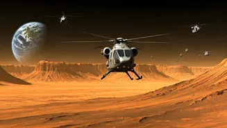 NASA's Nuclear-Powered 'Skyfall' Mission: Six Helicopters to Explore Mars in 2028