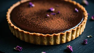Effortless Elegance: A No-Bake Earl Grey Chocolate Tart for Any Celebration