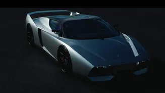This retro-futuristic Japanese supercar is limited to just 8 units