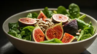 Fig & Sunflower Seed Salads: A Sweet & Crunchy Delight for Your Plate!