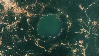 Nasa diz que meteoro de 1km foi origem do ouro do ‘lago das almas’