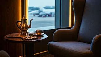 Air India's Maharaja Lounge at Delhi: An Oasis of Luxury and Heritage