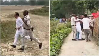 Bengal BJP Candidate Chased Across Fields, Assaulted; Blames TMC - VIDEO