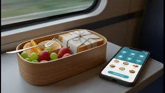 Before the Next Step, Check Food Safety on Long Train Rides and App Orders