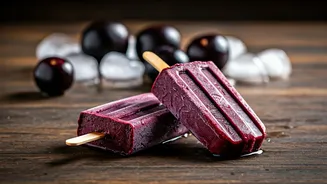 Preserve Jamun Season With Dairy-Free Frozen Yogurt Pops Easily
