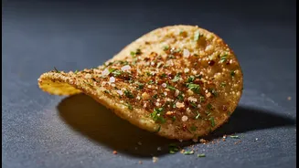 How packaged baked chips use clever seasoning textures to bypass brain fullness cues