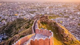 Seven Indian Forts Reward Travellers With Panoramic City Views