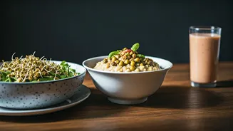5 Nutritious Breakfast Ideas: Effortlessly Incorporating Sprouted Moong Beans