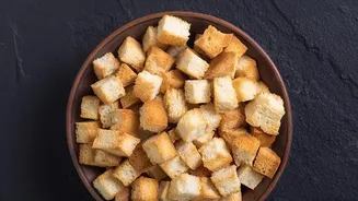 Croutons Are One of the Easiest Ways to Save Dry Sourdough