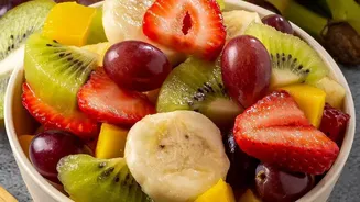 A Mixed Fruit Bowl Can Change When Bananas Become Ready