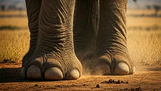 Elephant's Amazing Feet: More Powerful Than Ears!