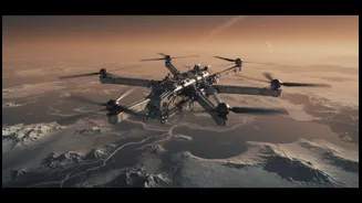 NASA's Dragonfly Rotorcraft is showing how engineers design aircraft for a freezing distant moon