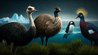 Earth's Amazing Grounded Avians: 7 Spectacular Flightless Birds You Need to Know!