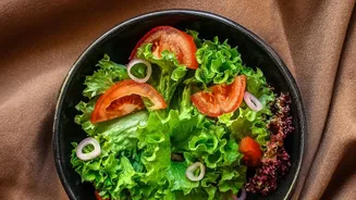 A Heavy Dressing Can Flatten Delicate Salad Leaves