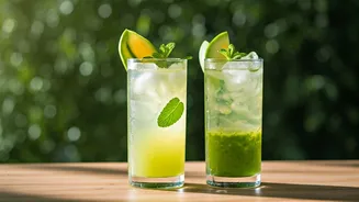 Raw Green Mango Mocktails Are Ultimate Midday Summer Coolers