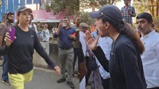 'Get out': Mumbai commuter, stuck at BJP rally, confronts minister