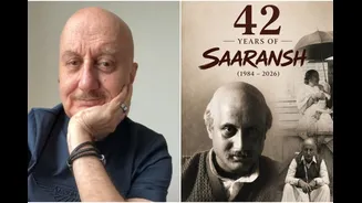 Anupam Kher Celebrates 42 Years In Cinema, Calls Debut Film Saaransh ‘Most Iconic Chapter’ Of His Life