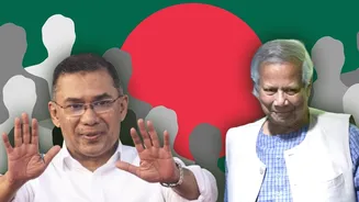 Bangladesh Update: ইউনূসের প্রচারে যোগ ইসলামী দলের, গণভোট নিয়ে নীরব তারেক