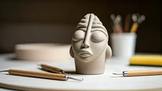 Crafting African-Inspired Ceramic Figurines: A Step-by-Step Home Guide