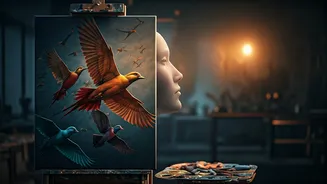 Optical Illusion: Birds or Man? Your First Glimpse Reveals Your Inner Mindset