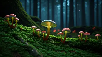 Spot Magical Bioluminescent Forest Fungi On Specialized Night Treks