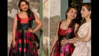 Rani Mukerji Is A Floral Fantasy, Attends Bestie Vaibhavi Merchant’s Birthday Party