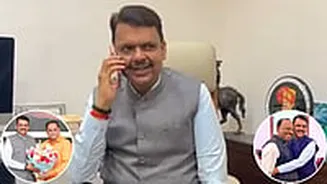 CM Devendra Fadnavis Congratulates BJP’s Maharashtra And Mumbai Unit Chiefs As Mahayuti, BJP–Shiv Sena Take Lead In Civic Polls | VIDEO