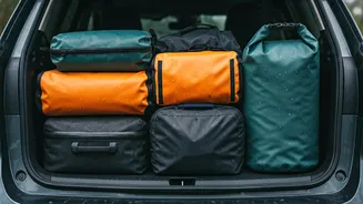 Waterproof Packing Keeps Rainy Drives Less Chaotic