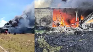 Mexico: At Least 6 Dead After Private Jet Crashes Near Toluca Airport in San Pedro Totoltepec | Watch Videos