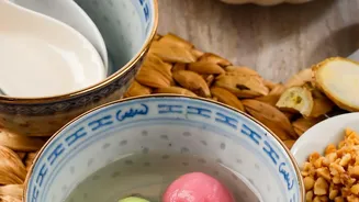 The Similar Shape Of Two Asian Sweets Has Sparked A Cultural Comparison
