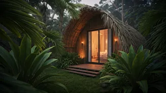 Newlyweds Design Sustainable Romantic Getaways In Quiet Nileshwar Eco Cabins