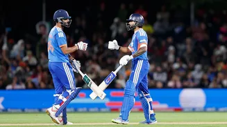 India beat NZ, record their highest successful T20I chase: Stats