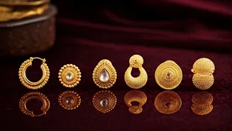 Gold Earring Designs for Dhanteras 2025