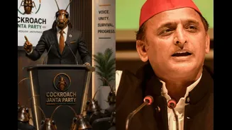 Akhilesh Yadav Joins 'Cockroach Janta Party' Trend, Shares A Cryptic Message: 'BJP vs CJP'
