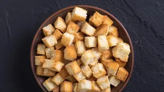 Homemade Croutons Give Old Sourdough a Crunchy Second Use