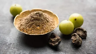 Indian gooseberry powder works like magic on skin!