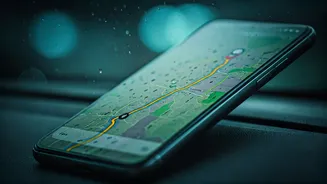 Offline Maps Make Rainy Routes Less Stressful