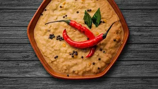 Gujarati Food Lovers Often Add Chutney and Chillies to the Pair