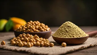 Get Affordable Clean Plant Protein Mixing Roasted Chana Powder Daily