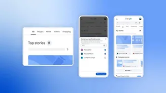 Google lets you pick preferred news sources on Search