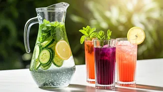Beat Delhi's 43°C Heat: 9 Power-Packed Detox Drinks for Hydration, Fat Loss & Glowing Skin