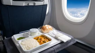 Viral Cabin Meal Shows Why Waste Disposal Is Part Of Etiquette