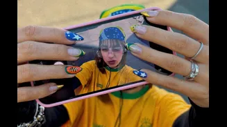Foto com efeito infinito vira tendência para mostrar as unhas nas redes