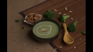 This Easy To Make Almond Broccoli Soup Recipe Is Best Enjoyed On Winter Nights