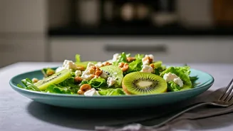 Why Everyone Is Making Savory Kiwi Salads Now