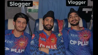 'It's time for you all to get a thrashing with slippers' - Yuvraj Singh comments on a photo of PBKS' young trio
