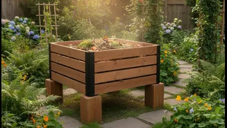A Compost Bin Needs Breathing Space Around It